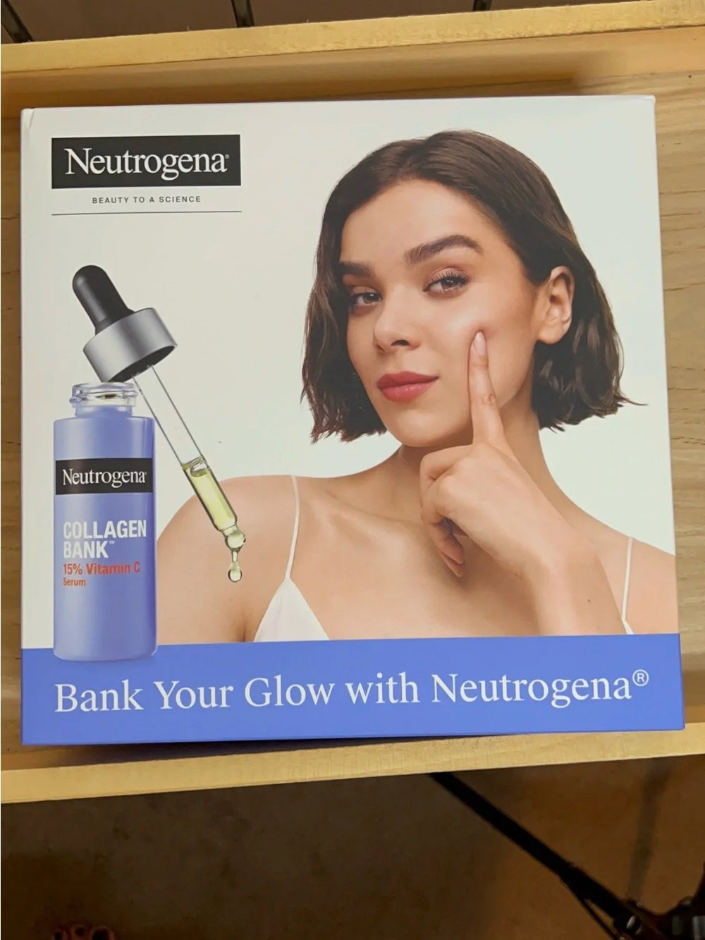 NEW Neutrogena Collagen Bank 2-Piece Set – Vitamin C Serum + SPF 30